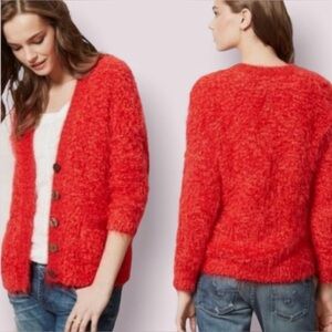 Moth Vibrant Red Women's Cardigan